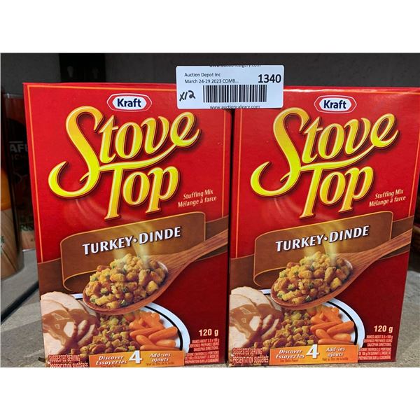 Kraft Stove Top Turkey Stuffing (6 x 120g)