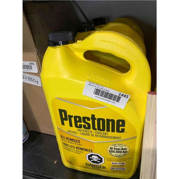 Prestone Antifreeze & Coolant (3x3.78L)