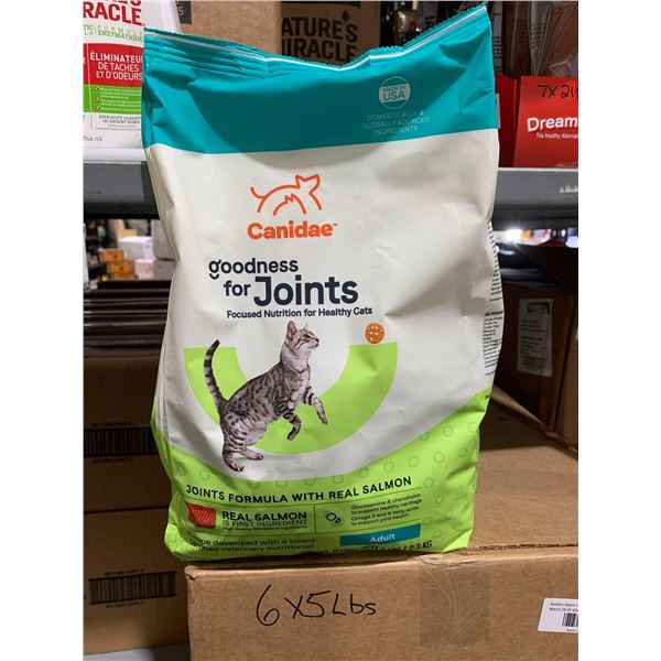 Canidee Goodness for Indoor Cats Real Salmon Cat Kibble 6x5Lbs