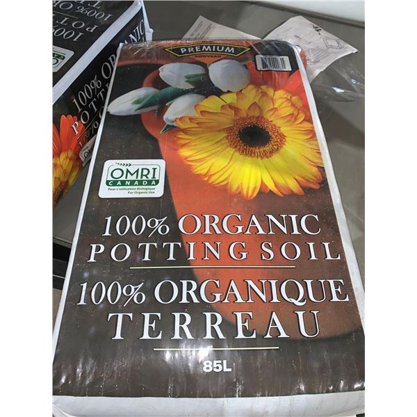 Premium Enriched Blend 100% Organic Potting Soil 85L
