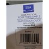 Image 5 : SGA Black Hardware for Wall Mount Barn Door & 12 SGA Simple Door Guide with a Wheel