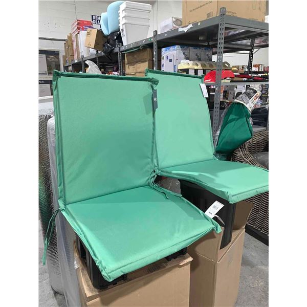 Lot of 2 Alt-high back chair cushion