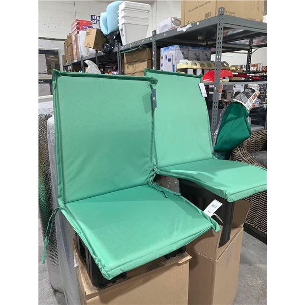 Lot of 2 Alt-high back chair cushion