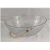 Image 2 : Vintage Crystal Bowl with Artificial Fruit