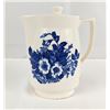 Image 1 : Vintage Electric Tea Pot with Blue Flowers