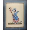 Image 2 : Set of 2 Petite Point Vintage Picture Frames - Nursery Rhyme