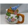 Image 7 : Candle holders + Tea pot + English bone China Decoration