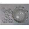 Image 4 : Wine Glass set with dessert bowl