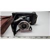 Image 3 : Vintage "Kinax" camera, with leather carrying case