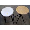 Image 1 : 2 adjustable height stools