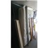 Image 1 : Complete Twin Bed - Mattress, box spring, head board, foot board, frame and slats
