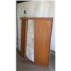 Image 2 : Complete Twin Bed - Mattress, box spring, head board, foot board, frame and slats