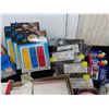 Image 5 : Box of assorted party/wedding/birthday décor, accessories, etc.