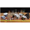 Image 1 : Lot of Assorted drinkware (Wine Glasses, Shot glasses, Mugs, Etc.)