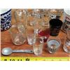 Image 3 : Lot of Assorted drinkware (Wine Glasses, Shot glasses, Mugs, Etc.)