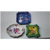 Image 6 : 6 various porcelain ashtrays