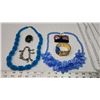 Image 2 : Various plastic costume jewelry - necklaces, earrings, etc.