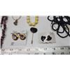 Image 2 : Various costume jewelry - pyrite necklace, etc.
