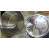Image 5 : 4 stainless steel Paderno pots - brand new