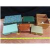 Image 6 : 5 Jewelry Boxes, 1 wooden storage box + a few assorted costume jewelry items