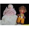 Image 7 : Porcelain Doll and musical doll (Vintage/antique)