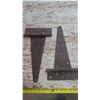 Image 1 : large vintage 12" hinges