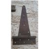 Image 4 : large vintage 12" hinges