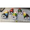 Image 3 : Lot of 5 Garden Gnomes to help you with your flowers