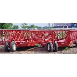 Lot #767 (left) Apache 16' Big Bale Feeder