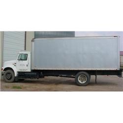 '92 IHC 4900 Truck w/22' Morgan Enclosed Box