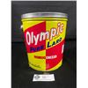 Image 1 : Vintage 5lb Olympic Pure Lard Pail. Nice and Clean Condition