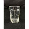 Image 2 : Vintage Pharmacy Shot Glass & Dark Room Chemical Measure Glass