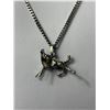 Image 2 : 925 Sterling Silver Stallion Pendant with 925 Silver Chain