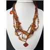 Image 2 : Very Unusual Amber & Other Beads Necklace