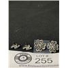 Image 2 : 2 Pairs 925 Sterling Silver Earring Studs