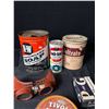 Image 2 : Vintage Lot Of Tin Garage Finds Etc