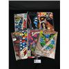 Image 1 : Lot Of Collectible Comic Books On Board & Wrapped