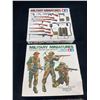 Image 2 : 3 Vintage Tamiya 1/35 Military Miniatures Model Kits