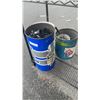 Image 1 : 3 BUCKETS OF CUTTING DISCS, PVC CONNECTORS AND BANDING CLAMPS WITH TIGHTENER TOOL