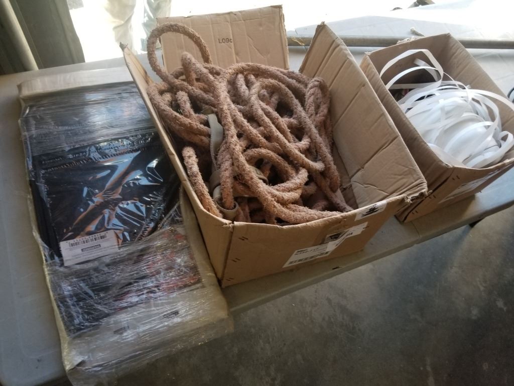 Flap Rope FRONT RUBBER MUD FLAPS, ROPE AND STRAPPING