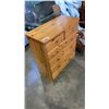 Image 2 : 6 DRAWER PINE CHEST OF DRAWERS