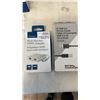 Image 2 : LOT OF INSIGNIA CABLES - USB CABLE, MULTI-MONITOR HDMI ADAPTER, ETC