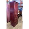 Image 2 : MAHOGANY FINISH WOOD CABINET