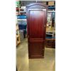 Image 1 : MAHOGANY FINISH WOOD CABINET