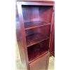 Image 2 : MAHOGANY FINISH WOOD CABINET