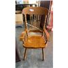 Image 2 : PRESSBACK CHAIR AND 3 DRAWER NIGHTSTAND