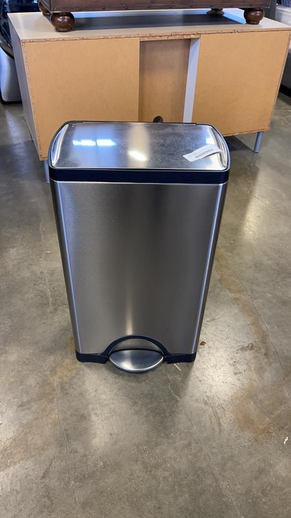 Sinless Can SIMPLE HUMAN STAINLESS GARBAGE CAN
