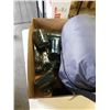 Image 2 : CAMP ITEMS, DISHES, CUTLERY, SLEEPING BAG AND TAPOUT FOAM MAT