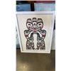Image 3 : 4 FIRST NATION PRINTS 2 ARE CLARENCE WELLS