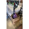 Image 1 : DYSON DC14 UPRIGHT VACUUM WITH ACCESSORIES AND ZORB MAINTENANCE POWDER